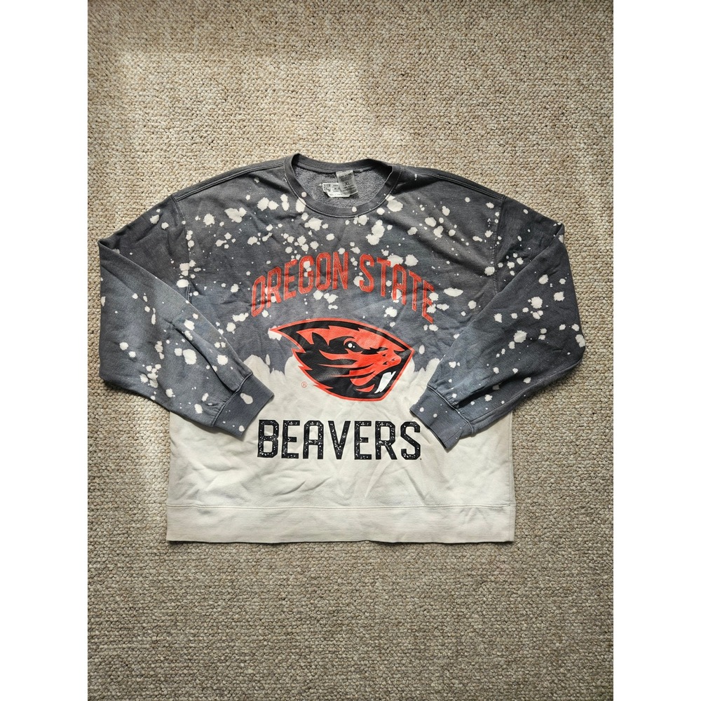 Oregon Beavers Gameday Couture Sweatshirt Gray Women's Size XL